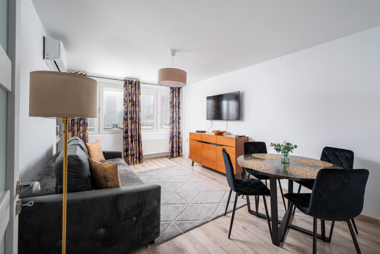 9Th Floor City View Apartment Warschau Exterior foto